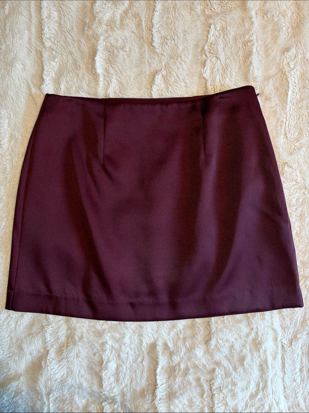 NEW A New Day Burgundy Mini Skirt- Sz 8